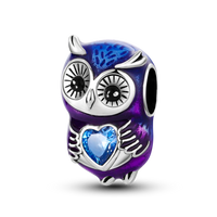 Thumbnail for Purple Owl Charm