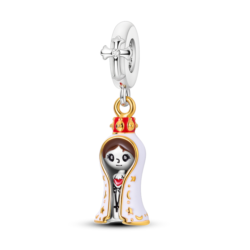 Mini Virgin Mary Charm