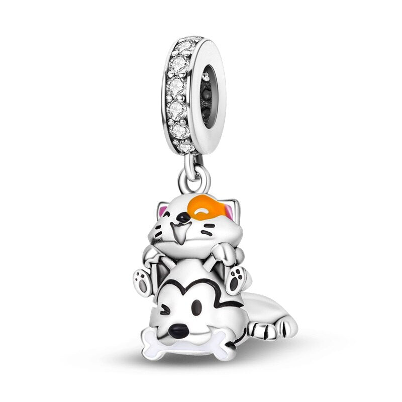 Anime Kitten and Puppy Charm