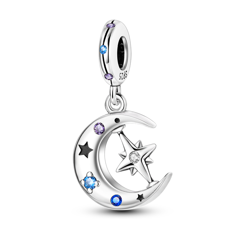 Magic Moon and Star Charm