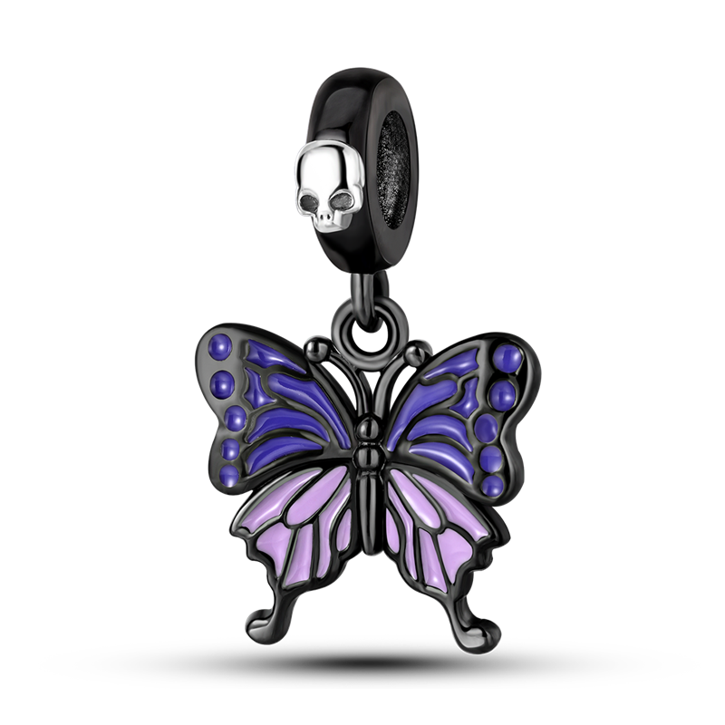 Black Butterfly Charm