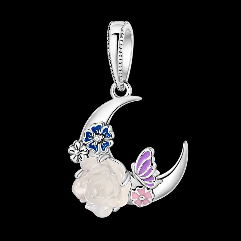 Flower Moon Charm