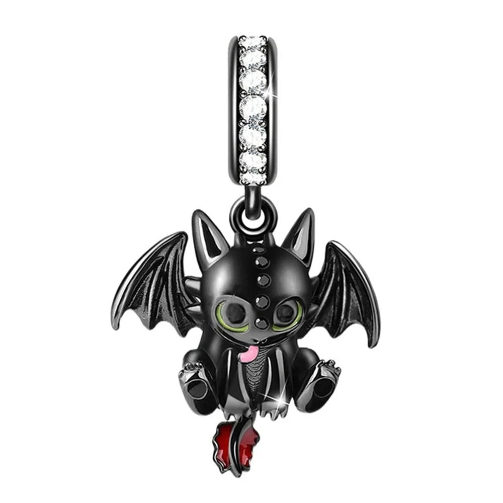 Black Toothless Charm