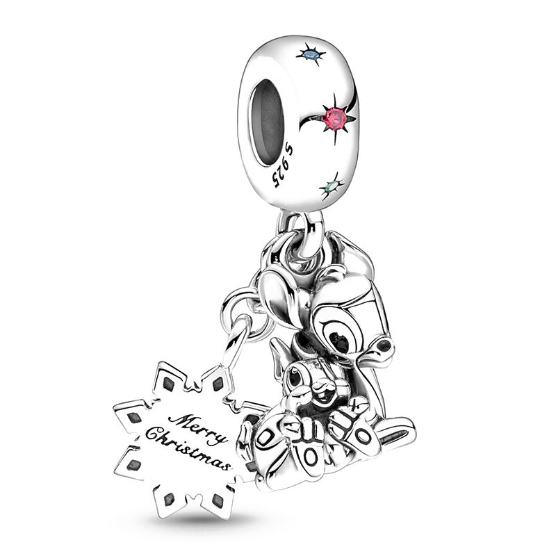 Bambi & Thumper "Merry Christmas" Charm