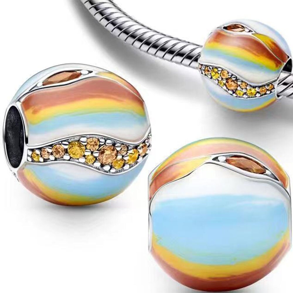 Multicolor Planet Charm