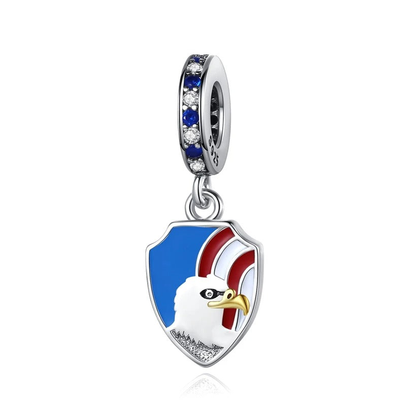 Bald Eagle Amulet Charm