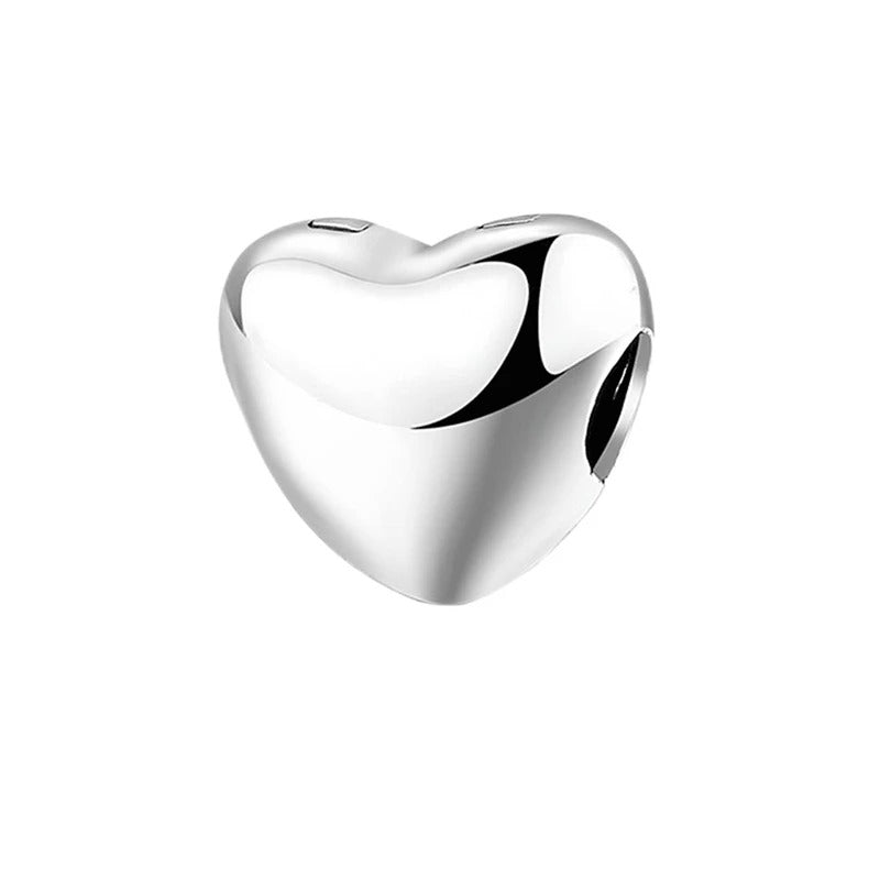 Smooth Heart Charm