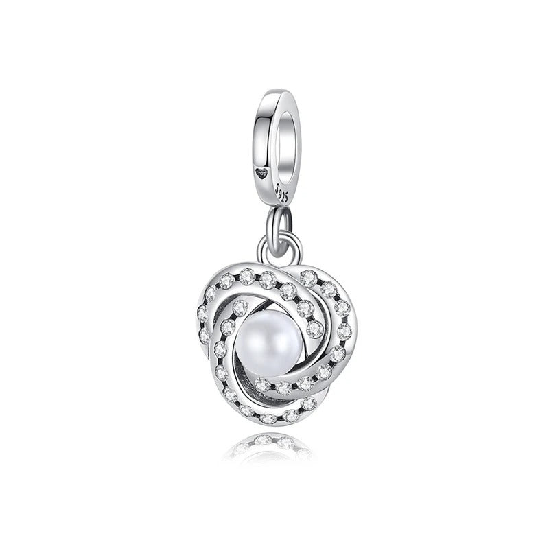 Flower of Life and Pearl Charm