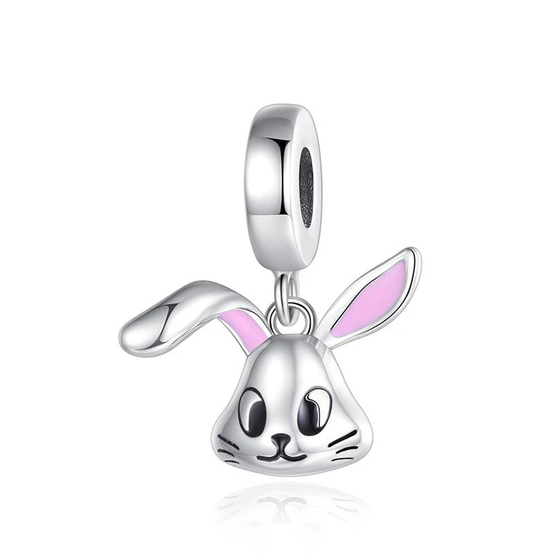 Bunny Head Charm