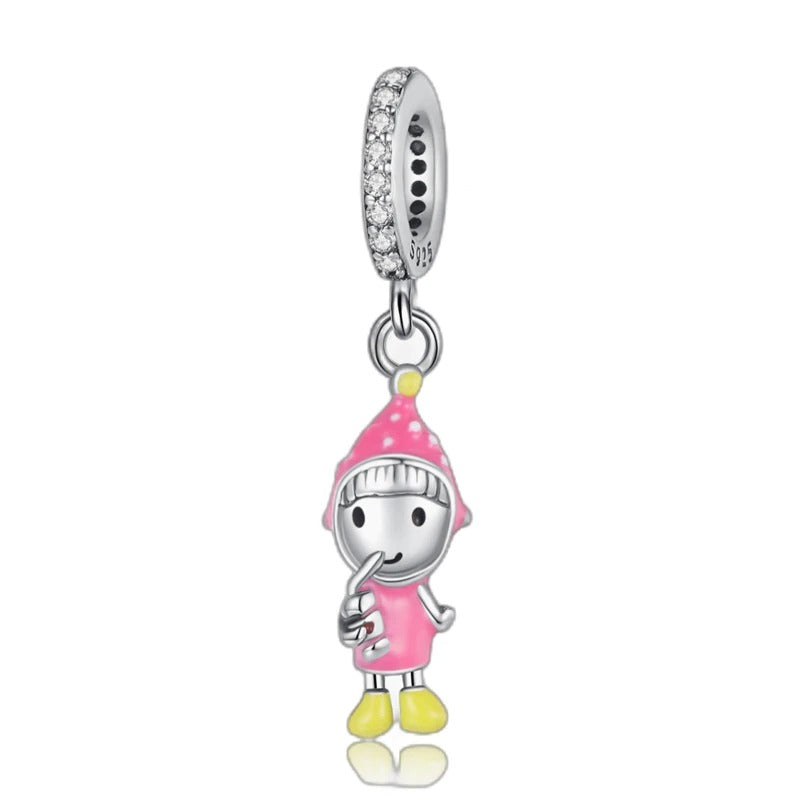 Little Girl "Beautiful Day" Charm