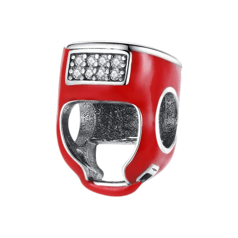 Boxing Helmet Charm