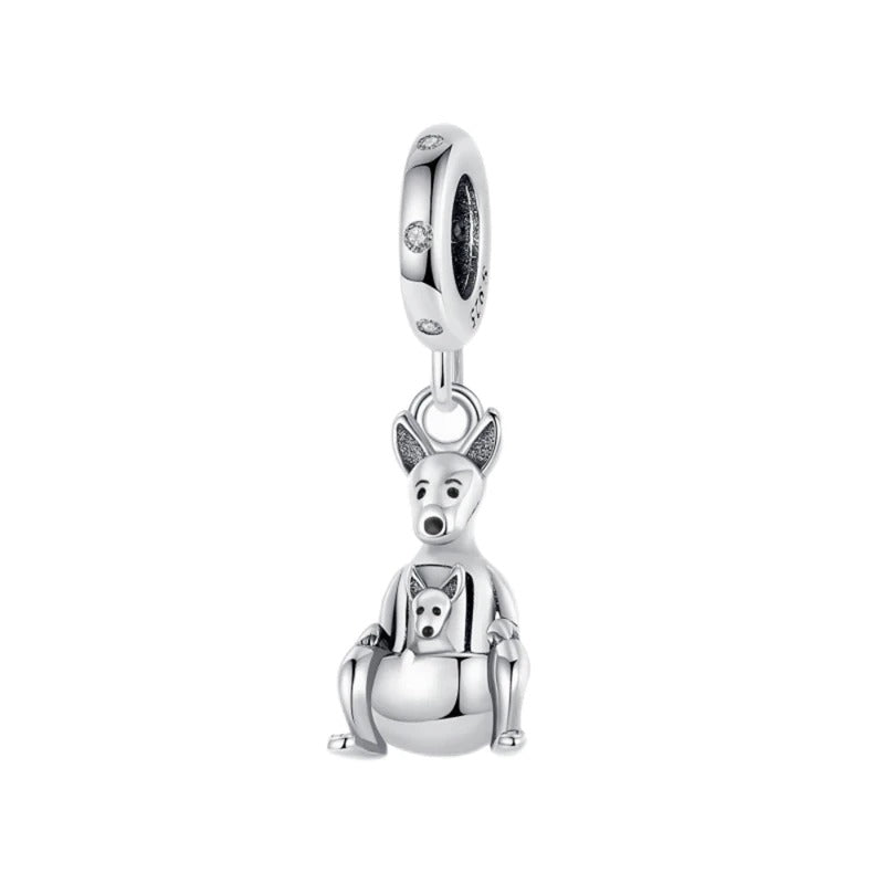 Kangaroo Family Charm