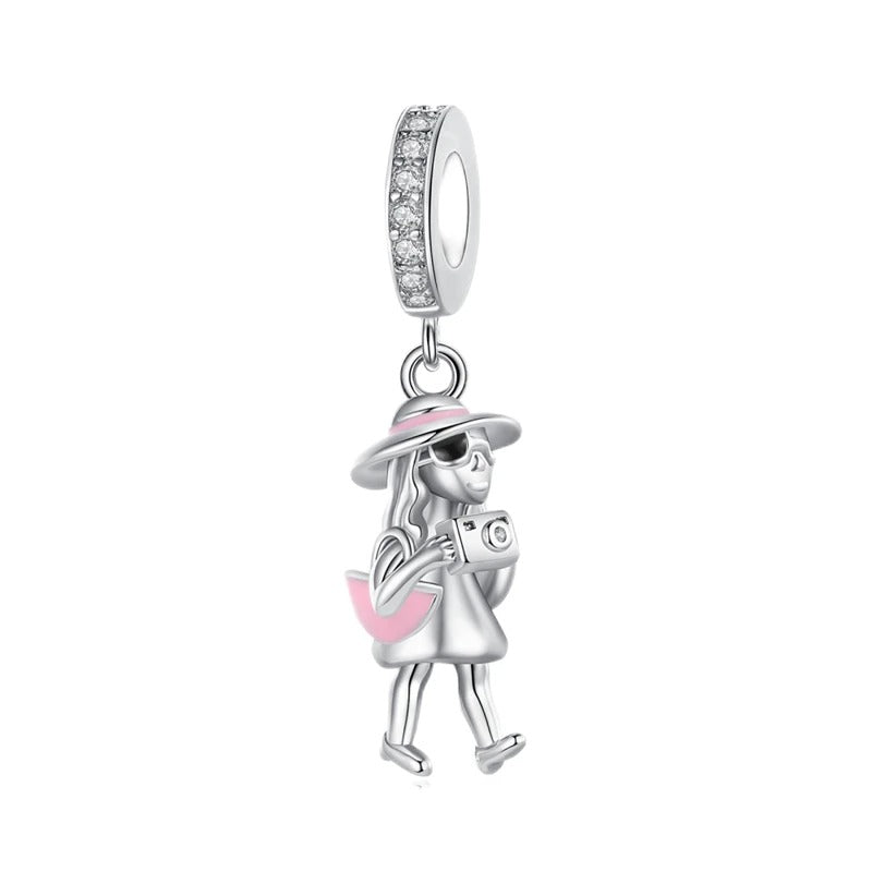 Traveler Girl Charm