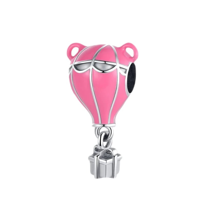 "Pink Adventure Balloon" Charm