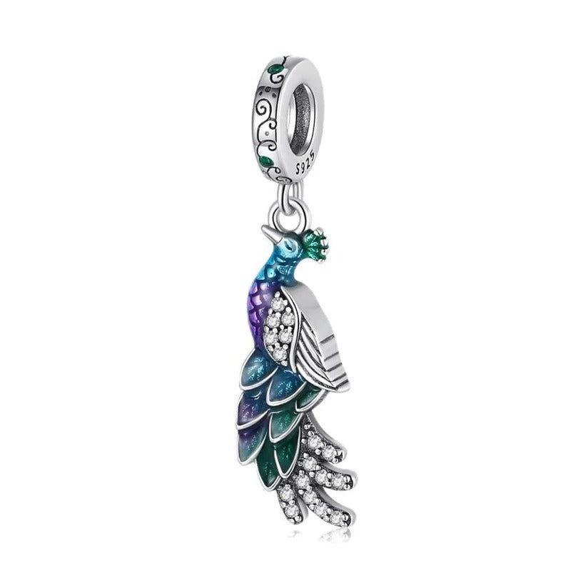 Common Peacock Charm