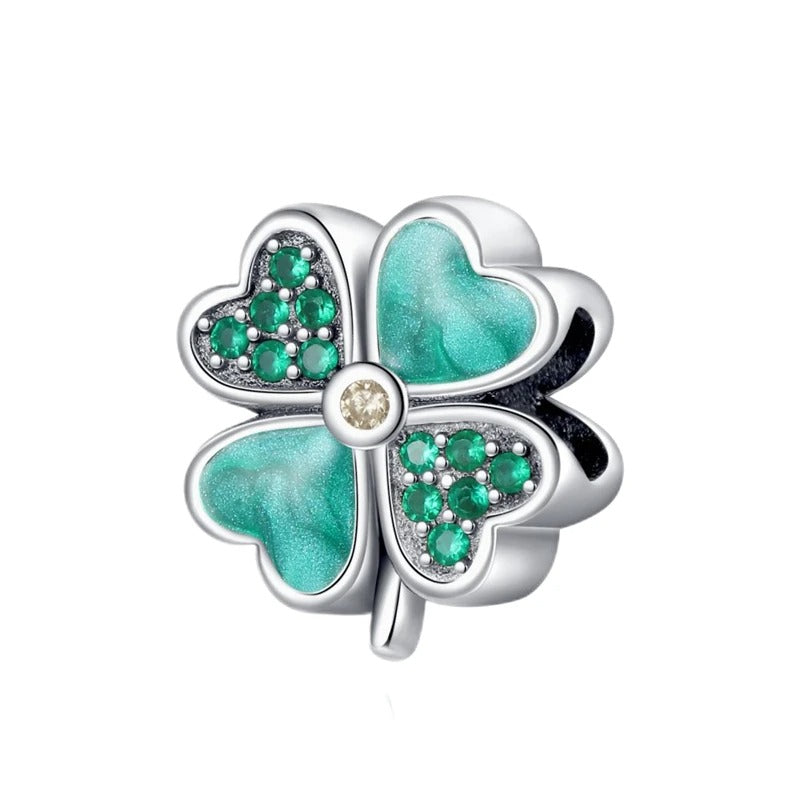 Four-Leaf Clover Charm