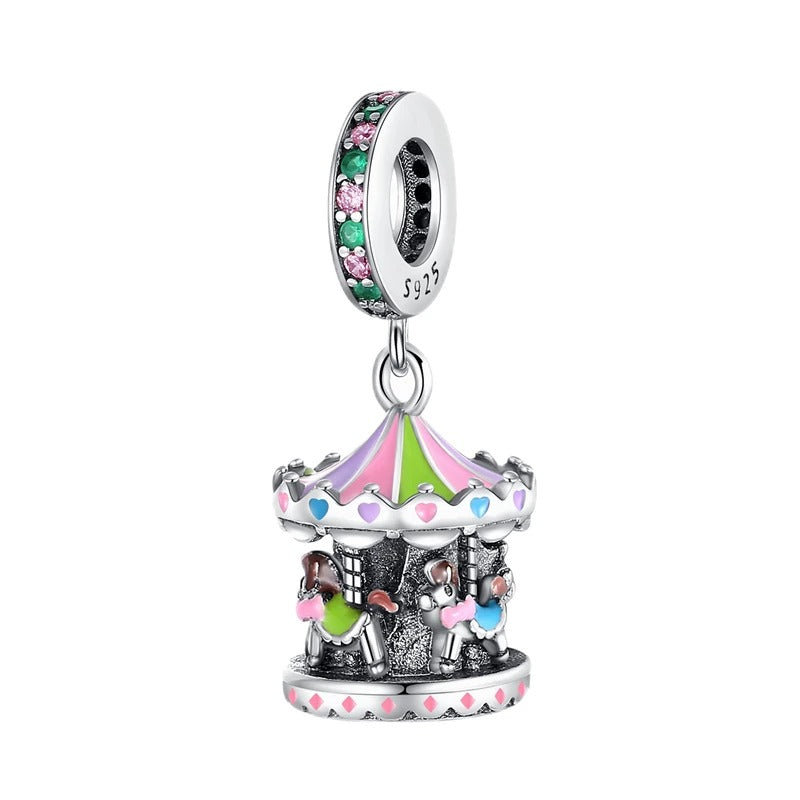 Carousel of Carousel Horses Charm