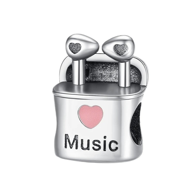 "Love for Music" Earphone Charms