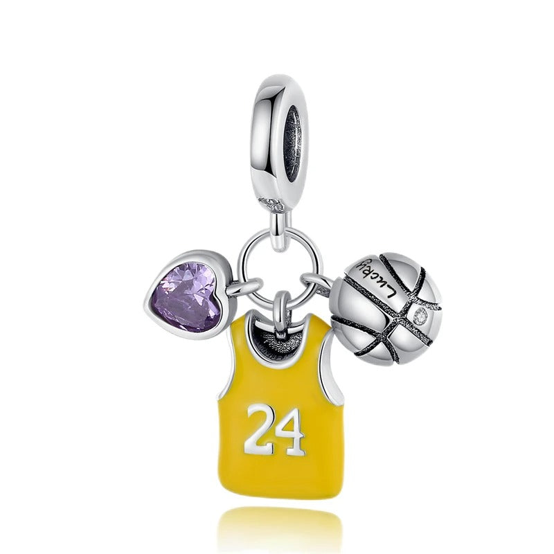 Mamba Forever "Kobe 24" Charm