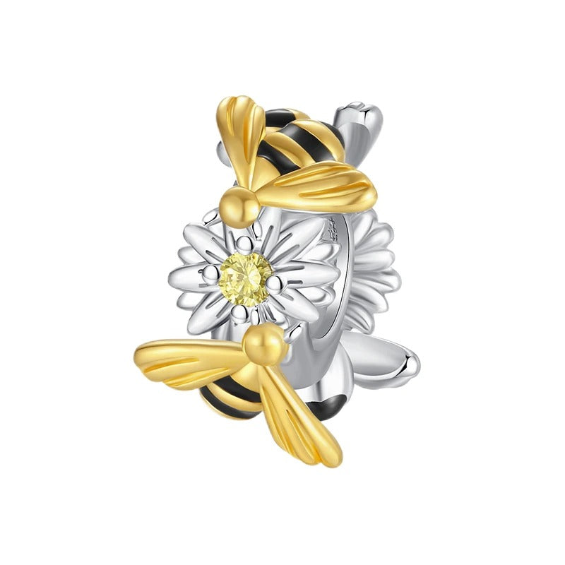 Flowers and Bees Charm