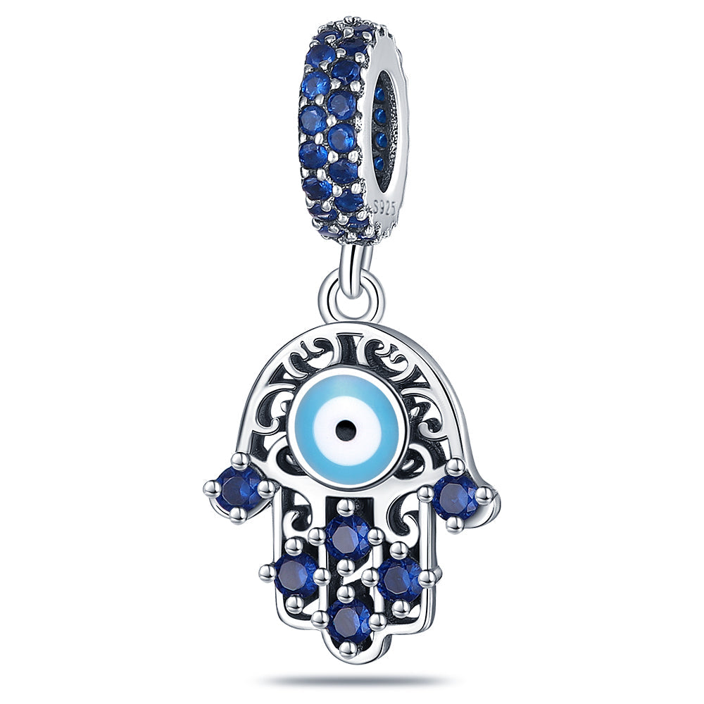 Hamsa Hand & Turkish Evil Eye Charm