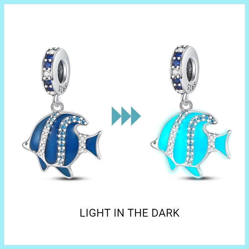 Glowing Fish Charm