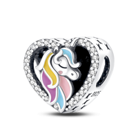 Thumbnail for Unicorn Heart Charm