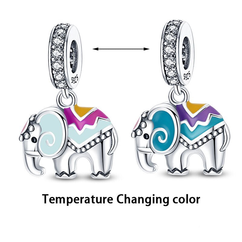 Glowing Wisdom Elephant Charm