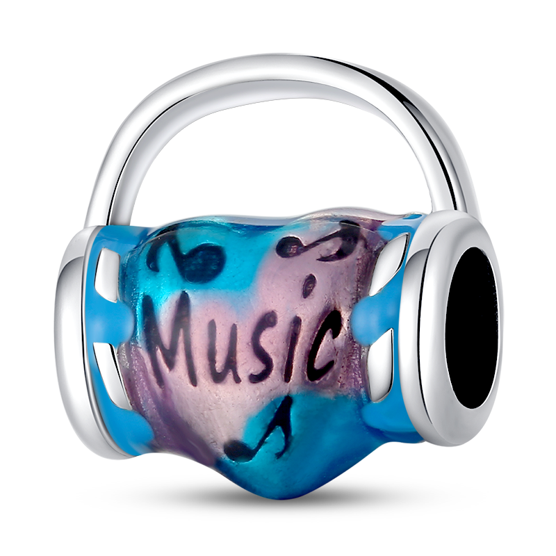 Music Heart Charm