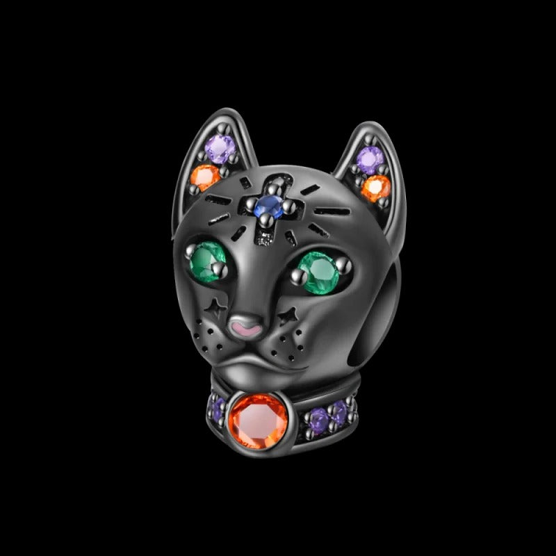 Celestial Black Cat Charm