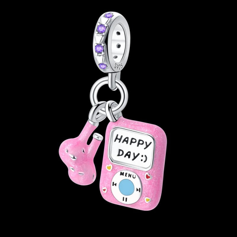 "Happy Day" Music Player Charm