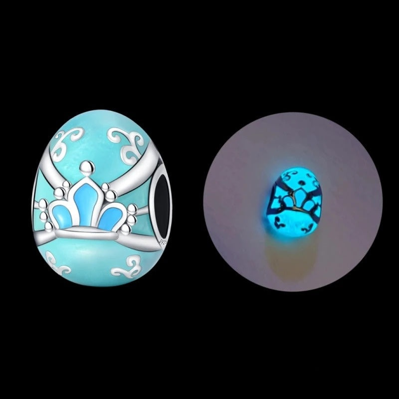 Blue Easter Egg Charm