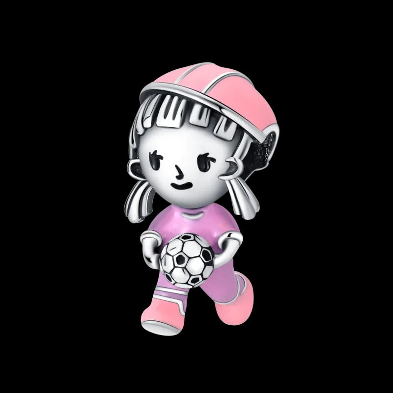 Soccer Player Charm