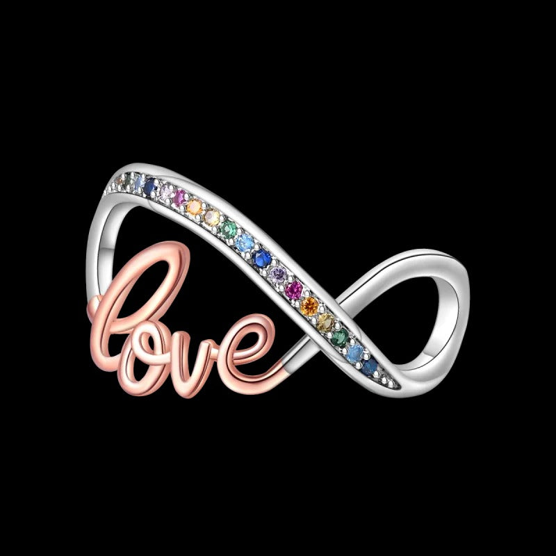 "Infinity & Love" Charm