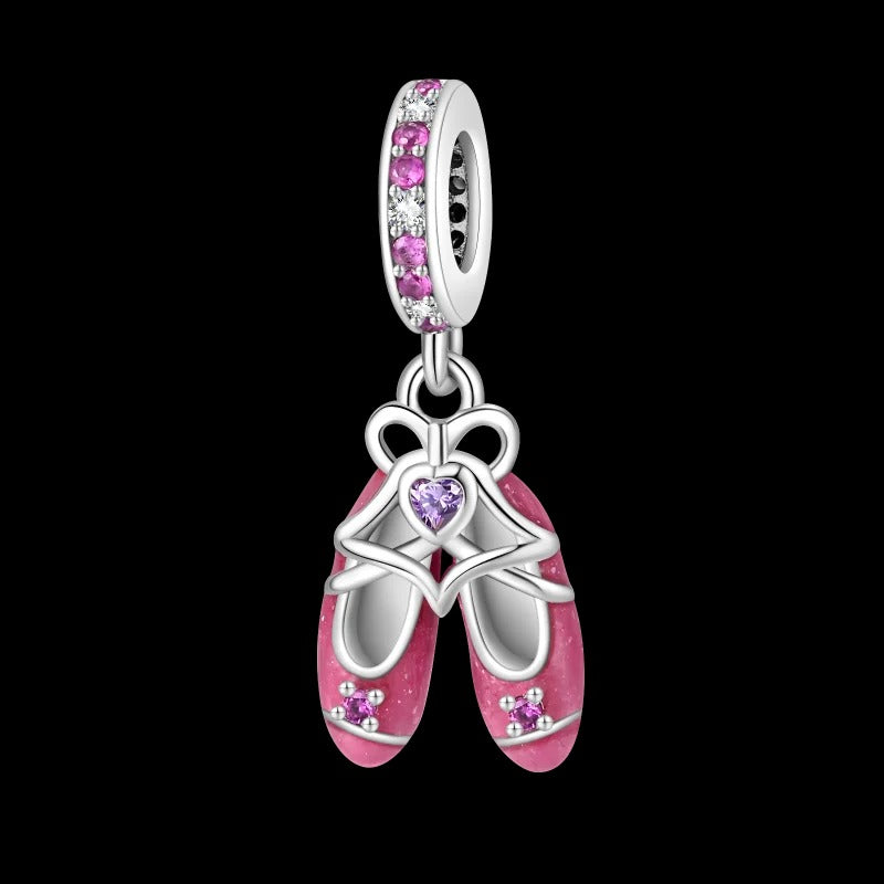 Ballet Shoes Charm Inspired by Barbie