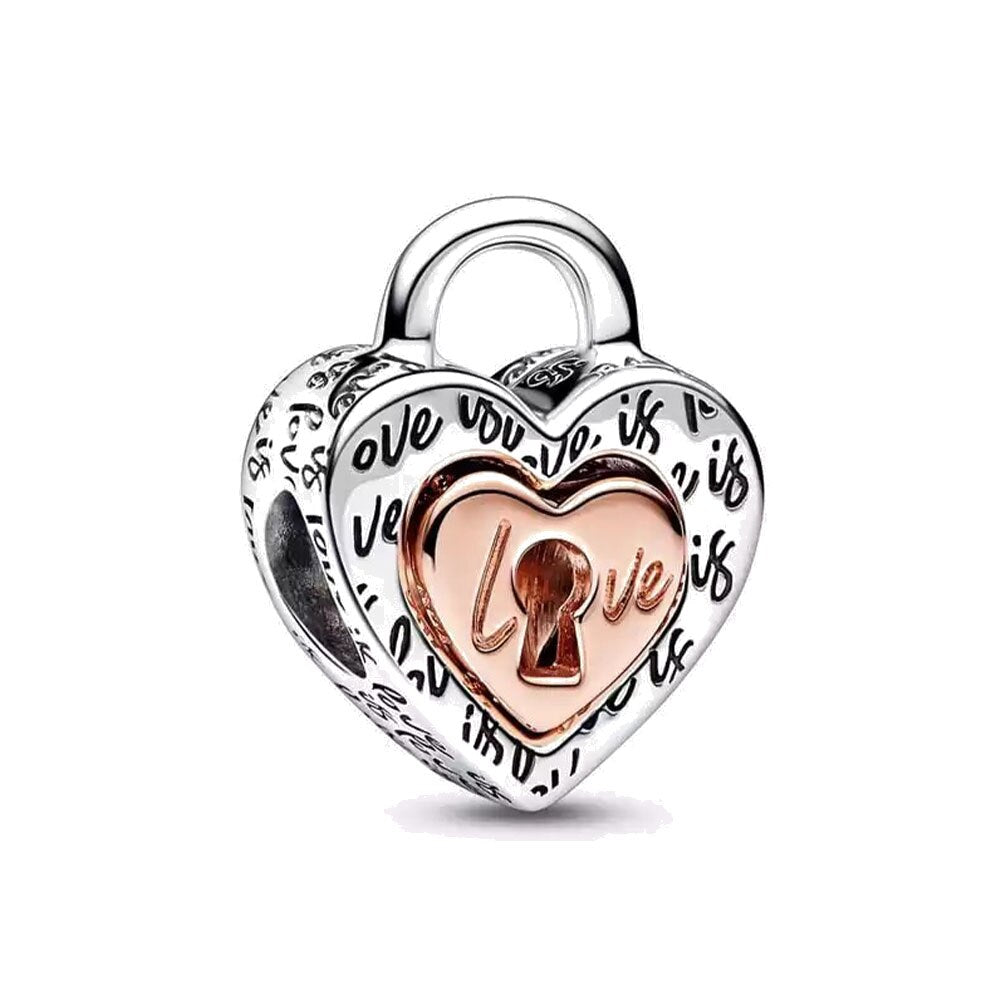 Secret Love Heart Charm