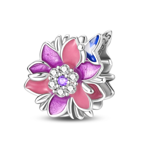 Glowing Flower Charm